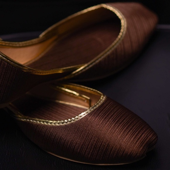 woman flats shoes, khussa handmade, jutti - Picture 2 of 5